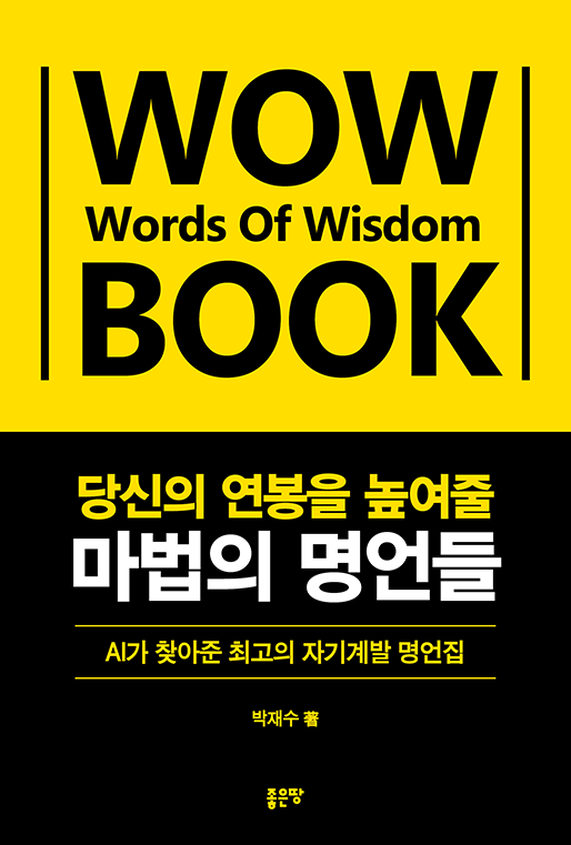 당신의 연봉을 높여줄 마법의 명언들 | 박재수