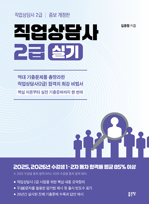 직업상담사 2급 실기 | 김홍렬